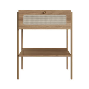 Mesa de Cabeceira Pes Metalicos Oca